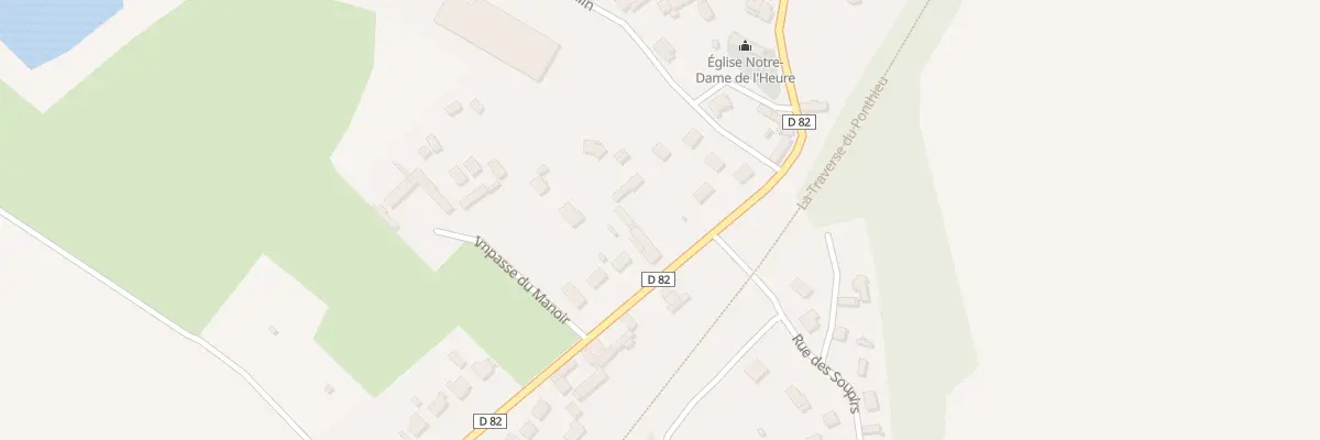 Plan du 104 Rue des Prés à Caours