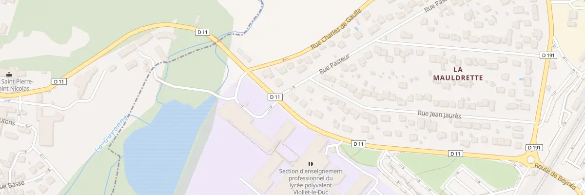 Plan du 23 Rue Pasteur à Villiers-Saint-Frédéric