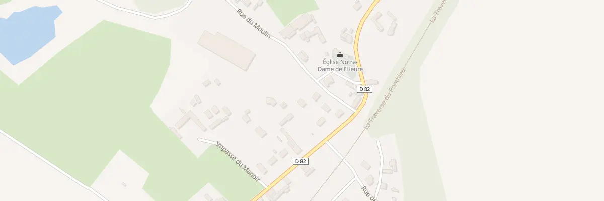 Plan du 5 Rue du Moulin à Caours
