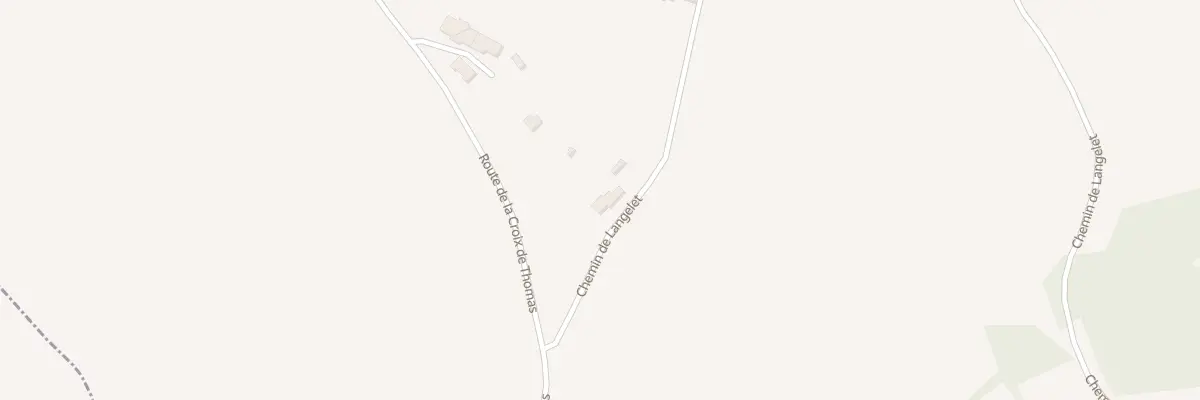Plan du 1384 Che de Langelet à Saint-Gauzens