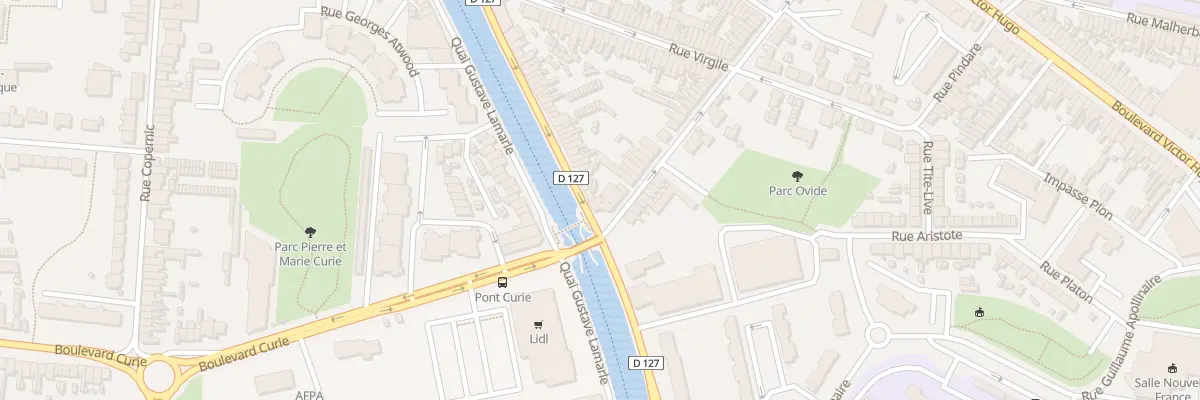 Plan du 177 Quai Lucien Lheureux à Calais