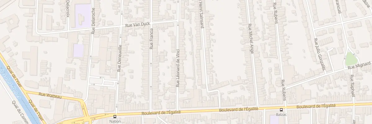 Plan du 34 Rue Léonard de Vinci à Calais