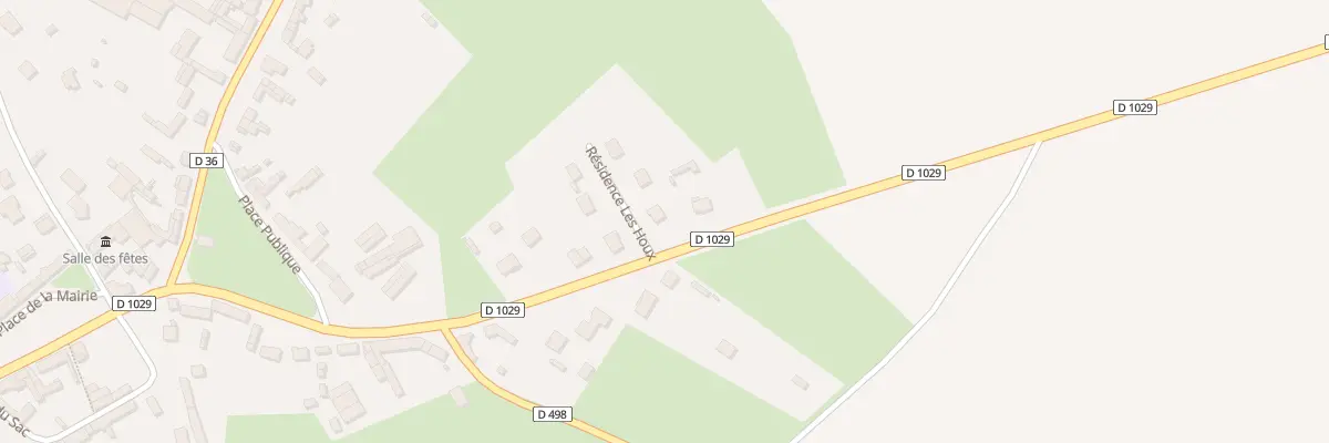 Plan du 2 Rte de Normandie à Lignières-Châtelain