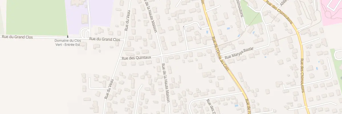 Plan du 129 Rue des Quintaux à Saran