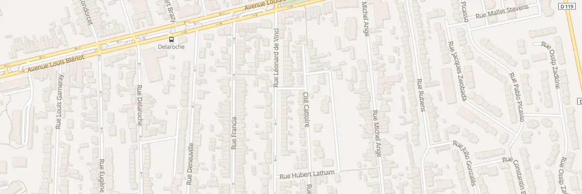 Plan du 110 Rue Léonard de Vinci à Calais