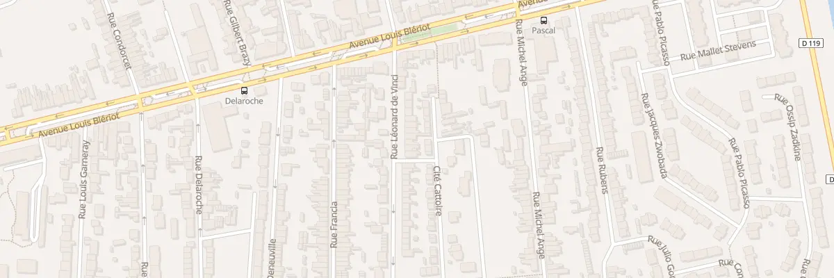 Plan du 120 Rue Léonard de Vinci à Calais