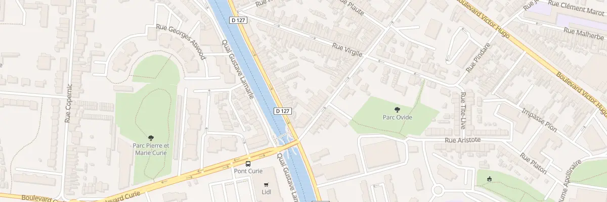 Plan du 70 Rue Ovide à Calais