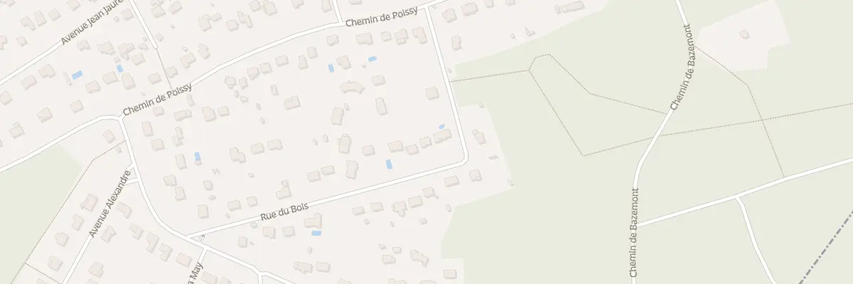 Plan du 23 Rue du Bois à Maule