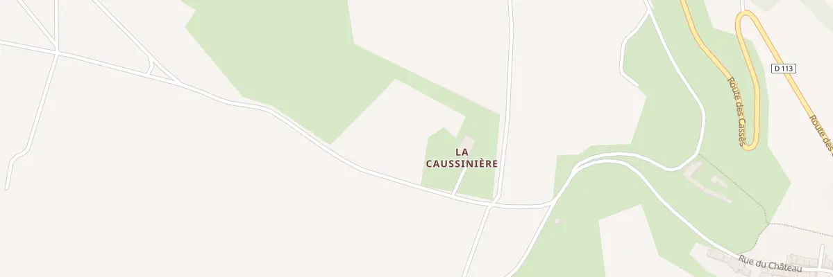 Plan du 61 Le Caussanel à Saint-Paulet