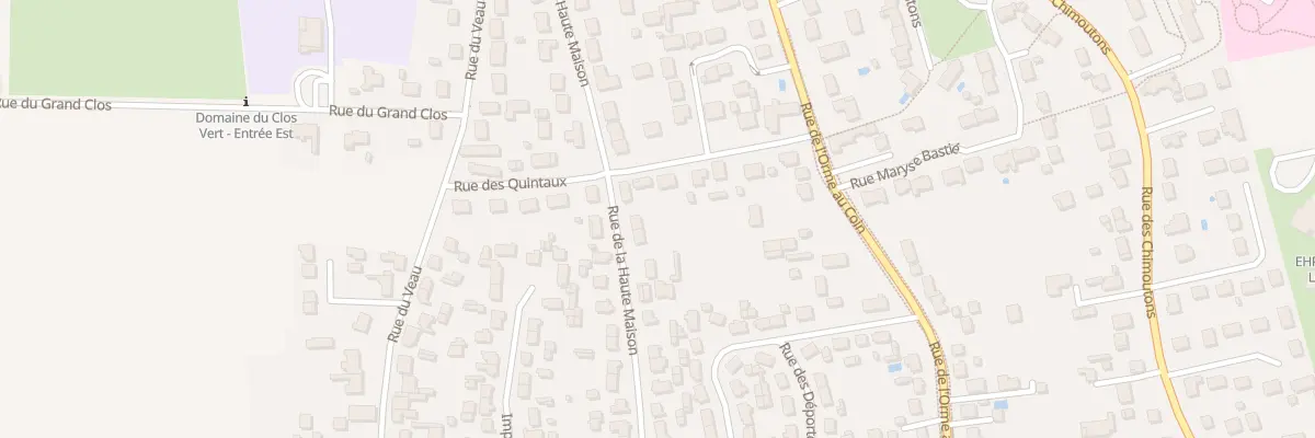 Plan du 226 Rue de la Haute Maison à Saran