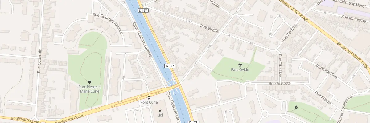 Plan du 70 Rue Ovide à Calais