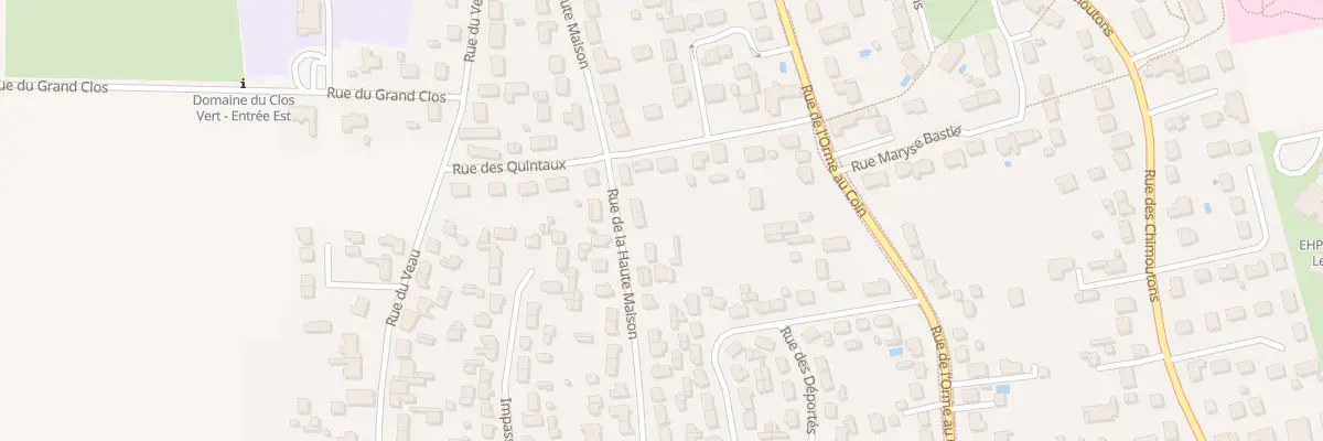 Plan du 220 Rue de la Haute Maison à Saran