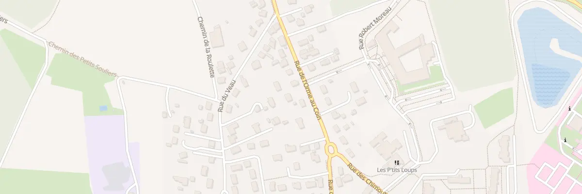 Plan du 685 Rue de l’Orme au Coin à Saran