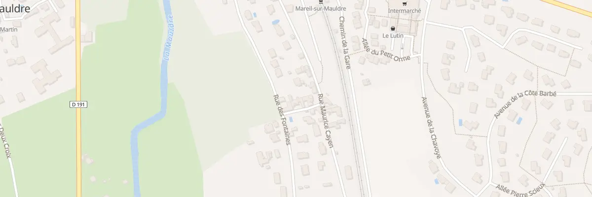 Plan du 4 Rle des Mondions à Mareil-sur-Mauldre