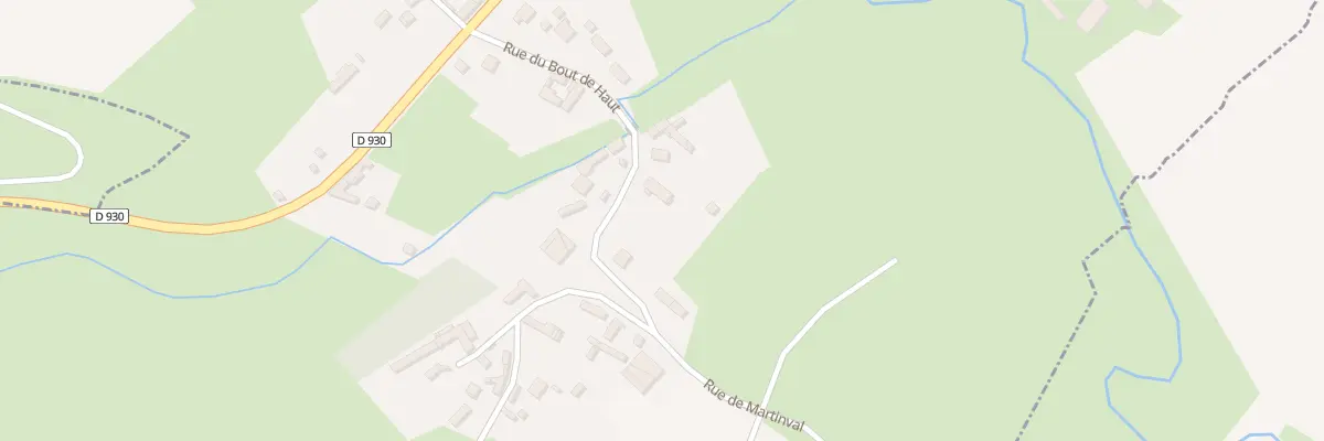 Plan du 11 Rue du Bout du Haut à Lachapelle-sous-Gerberoy