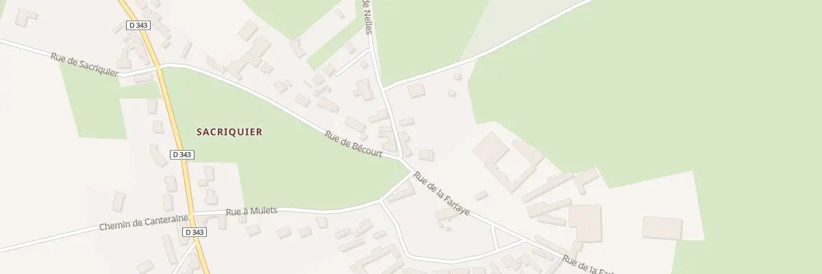 Plan du 17 Rue de Bécourt à Courset