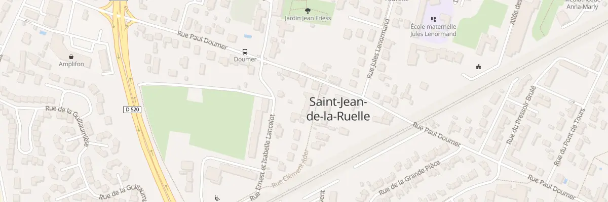 Plan du 5 Rue Clément Ader à Saint-Jean-de-la-Ruelle