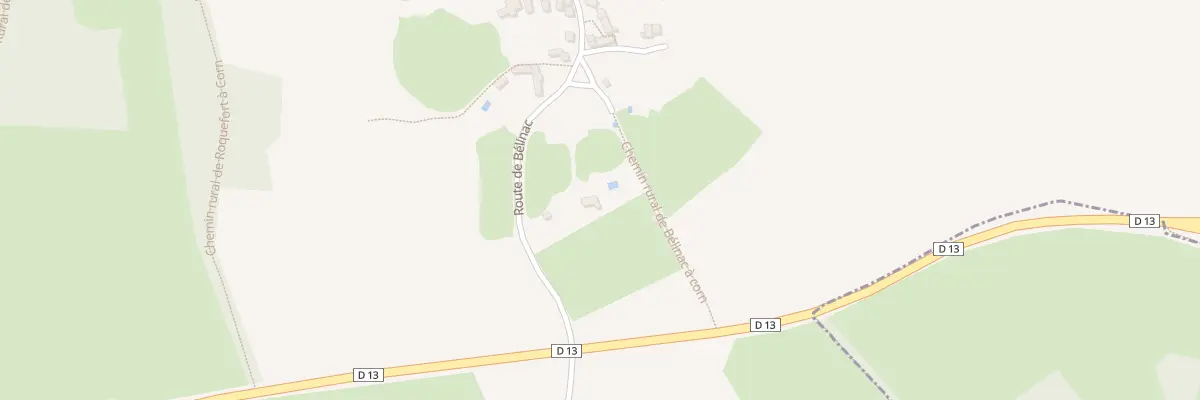 Plan du 1049 Rte de Belinac à Livernon