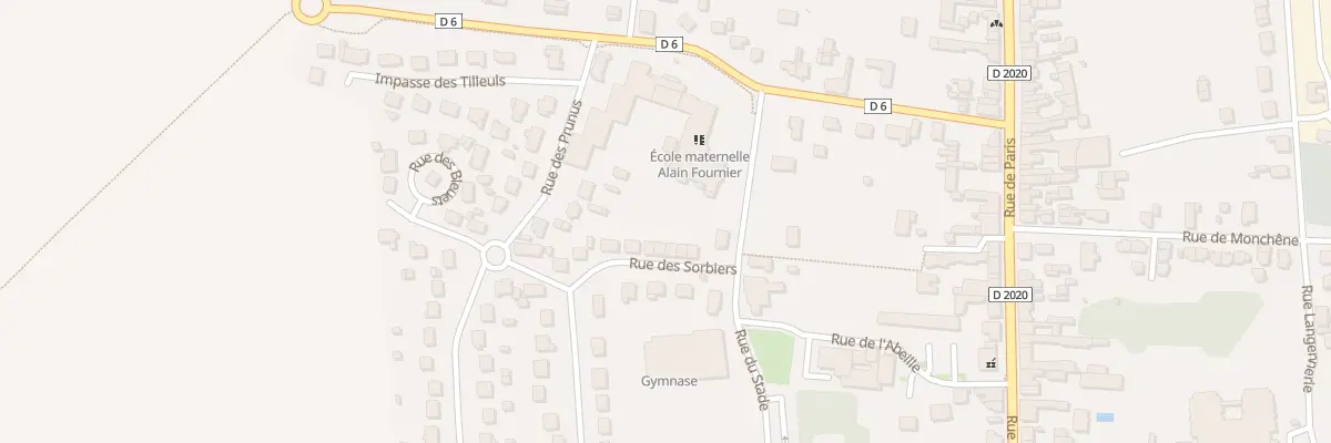 Plan du 10 Rue des Sorbiers à Chevilly