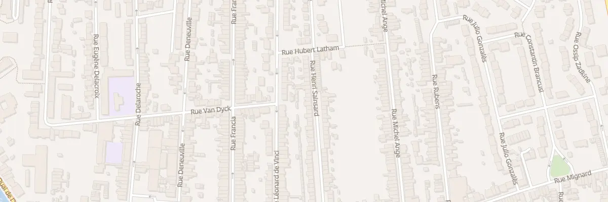 Plan du 22 Rue Henri Sainsard à Calais