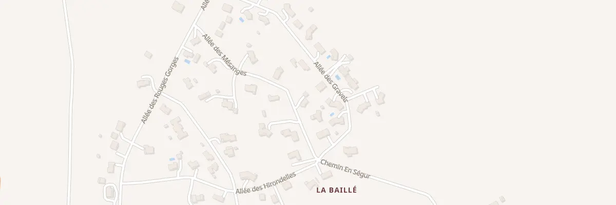 Plan du 11 All des Mésanges à Saint-Gauzens