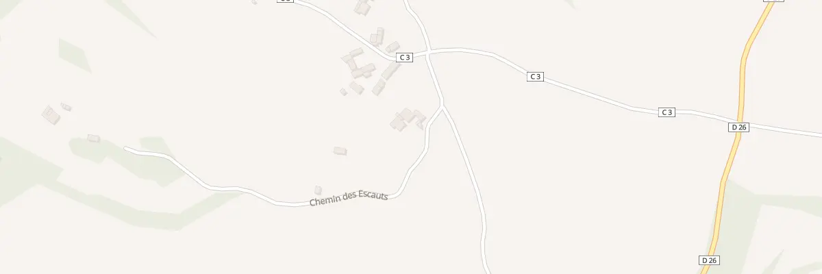 Plan du 102 Che des Escauts à Alos