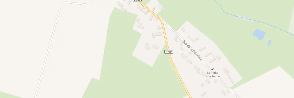 Plan du 6 Rue du Pont Fleury à Blacourt