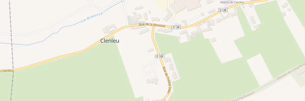 Plan du 8 Rue de l’Hotel Dieu à Clenleu