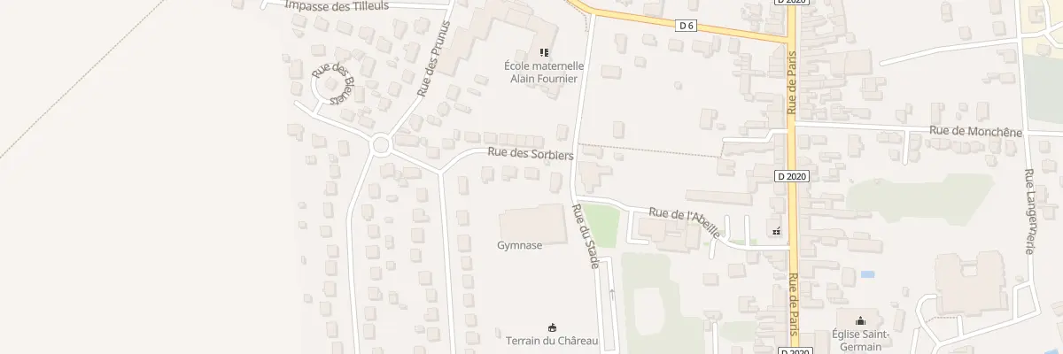 Plan du 3 Rue des Sorbiers à Chevilly
