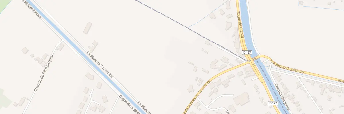 Plan du 106 Rue de la Planche Tournoire à Hames-Boucres