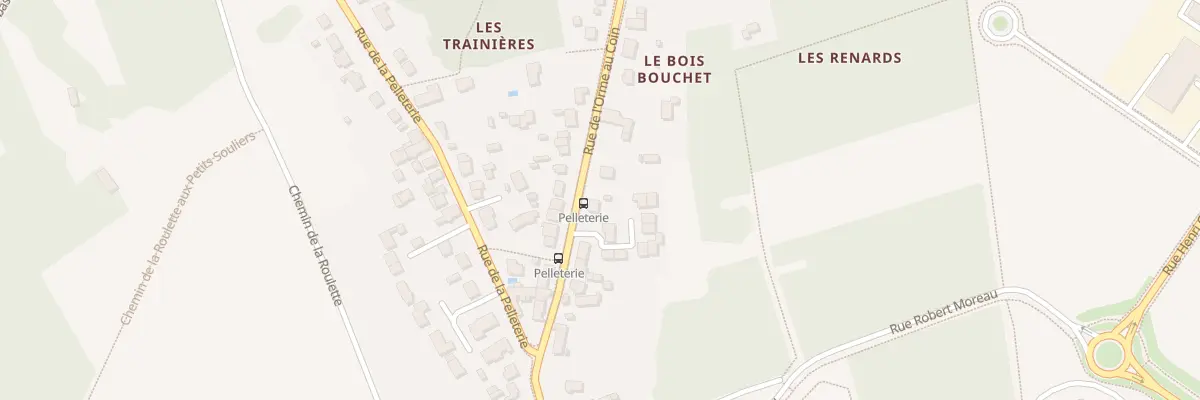 Plan du 992 Rue de l’Orme au Coin à Saran
