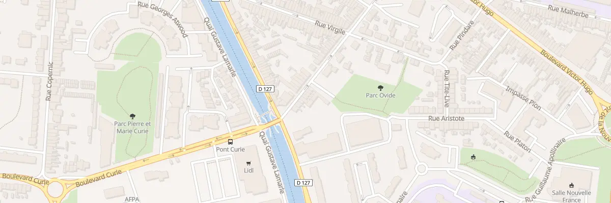 Plan du 31 Rue Ovide à Calais