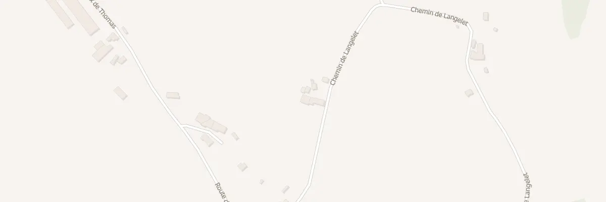 Plan du 1240 Che de Langelet à Saint-Gauzens