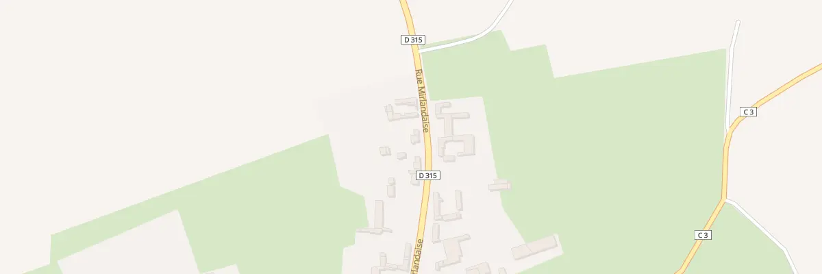 Plan du 54 Rue Mirlandaise à Sarcus