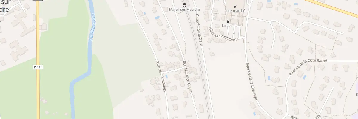 Plan du 38 Rue Maurice Cayen à Mareil-sur-Mauldre