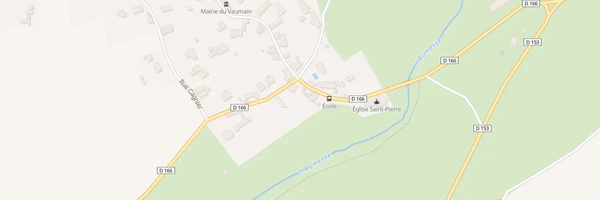 Plan du 5 Rue de l’Eglise au Vaumain