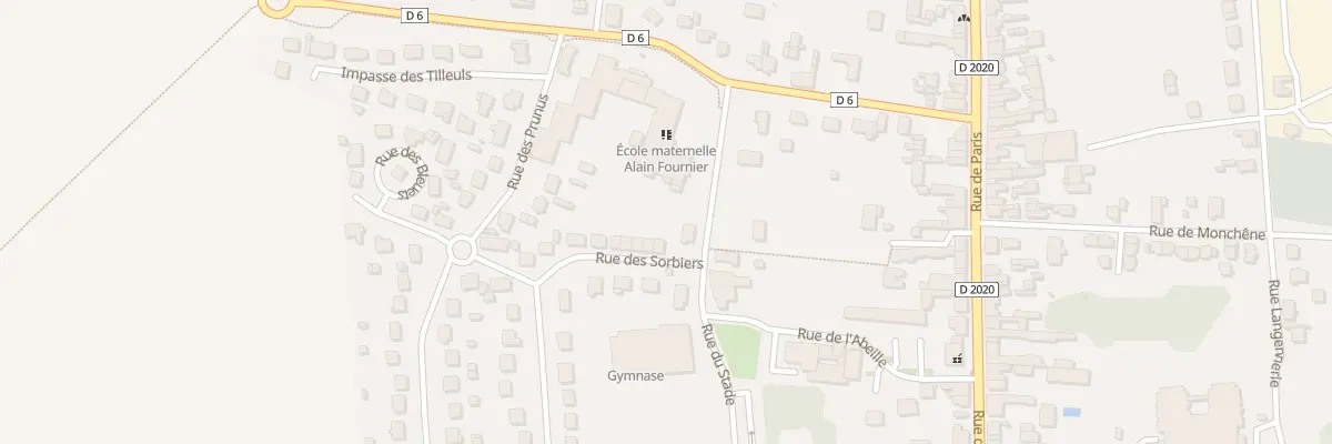 Plan du 4 Rue des Sorbiers à Chevilly