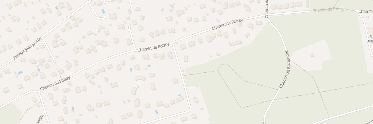 Plan du 28 Rue du Bois à Maule