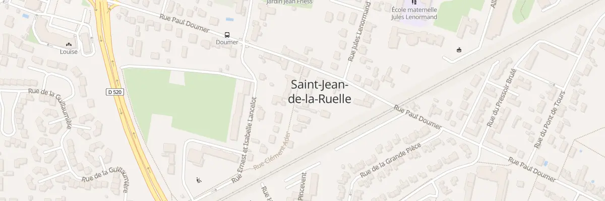 Plan du 6 Rue Clément Ader à Saint-Jean-de-la-Ruelle