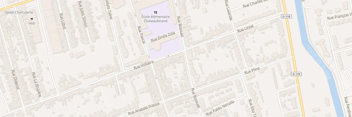 Plan du 162 Rue Voltaire à Calais