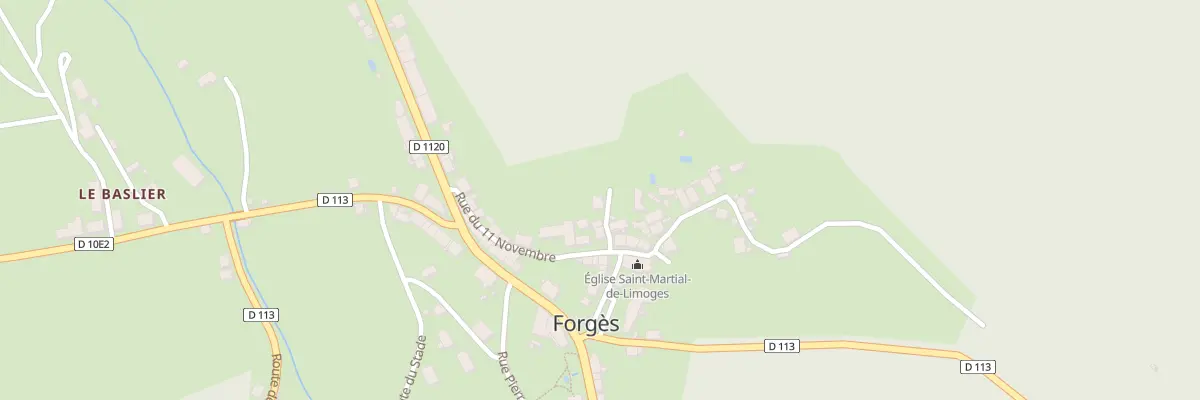 Plan du 3 Imp de la Fontaine à Forgès