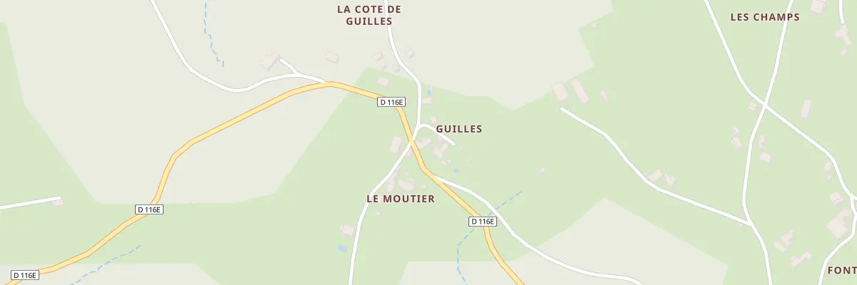 Plan du 5139 Guilles à Altillac