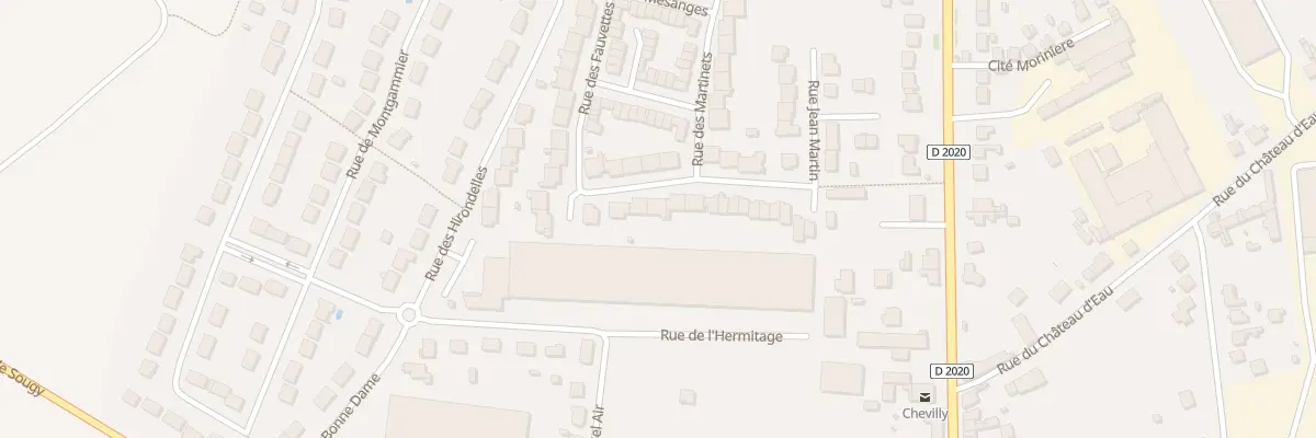 Plan du 8 Rue des Chardonnerets à Chevilly