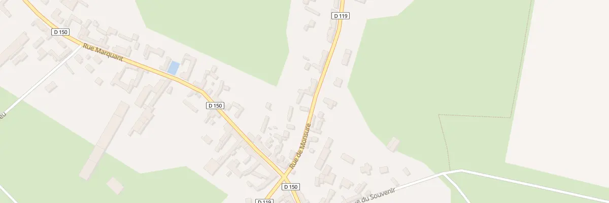 Plan du 5 Rue de Monsure à Morvillers