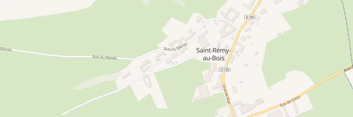 Plan du 10 Rue du Marais à Saint-Rémy-au-Bois