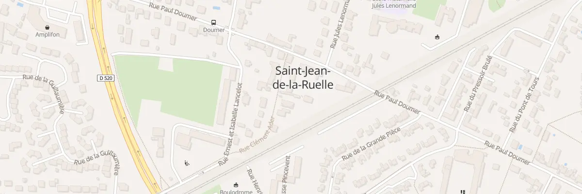 Plan du 8 Rue Clément Ader à Saint-Jean-de-la-Ruelle