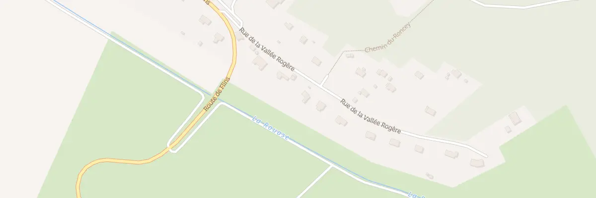 Plan du 8 Rue de la Vallée Rogère à Bazemont