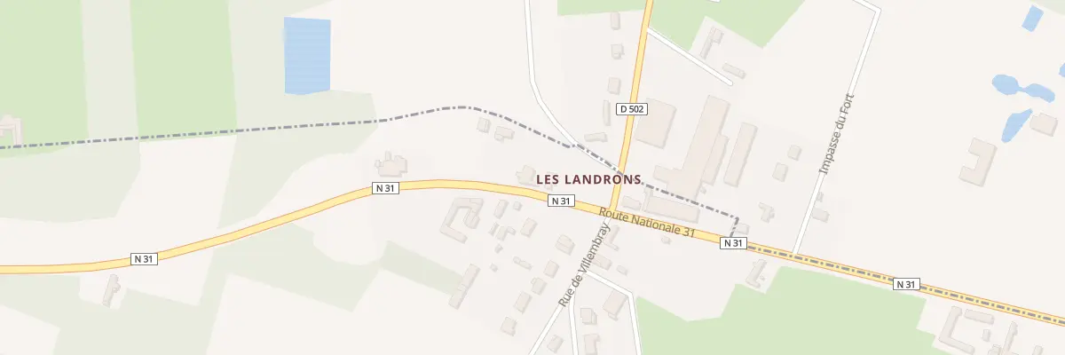 Plan du 22 Rte Nationale à Espaubourg