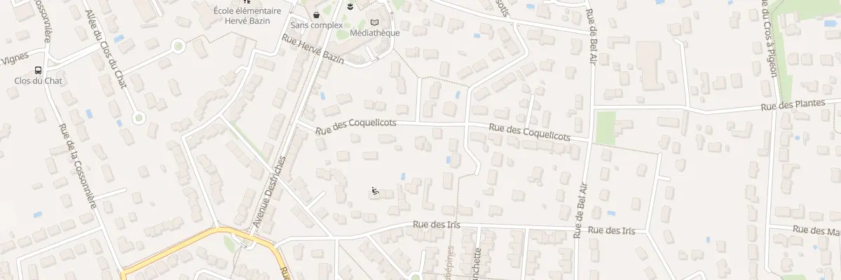 Plan du 17 Rue des Coquelicots à Saint-Pryvé-Saint-Mesmin