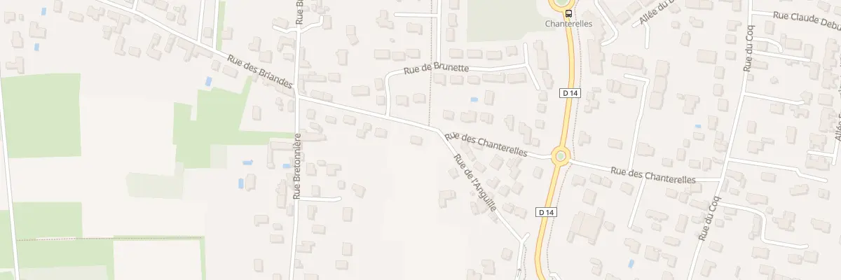Plan du 843 Rue de l’Anguille à Olivet